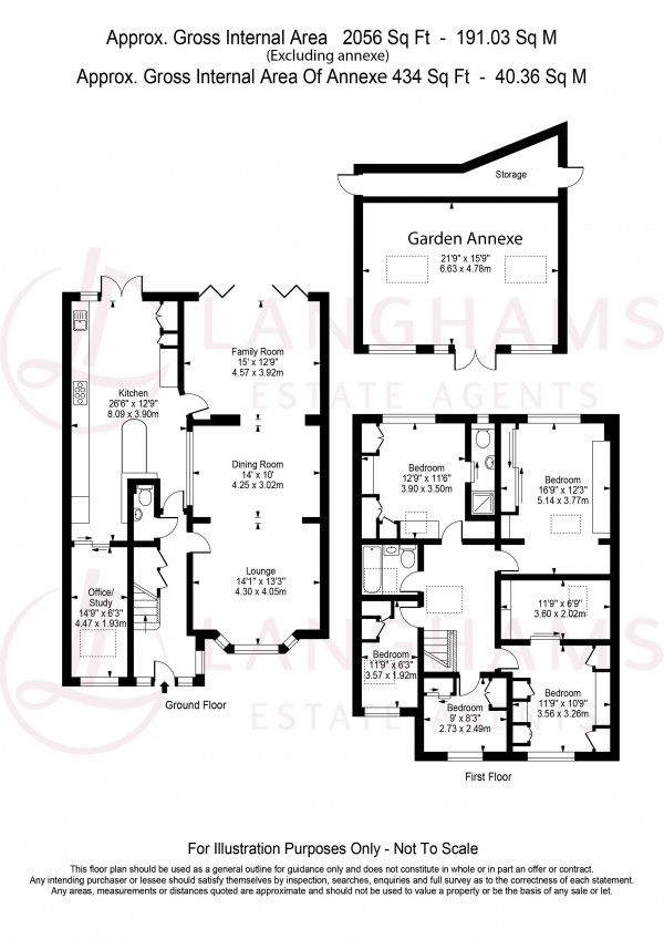 Floorplans For Castleview Road, Langley