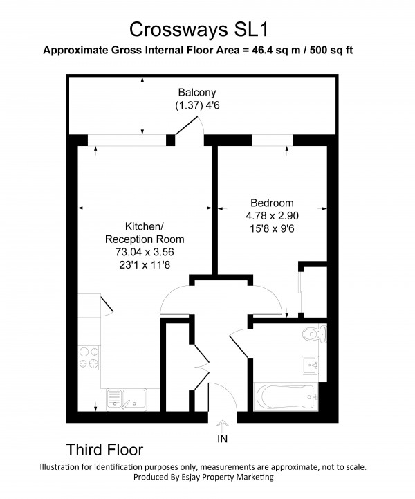 Floorplans For Crossways Windsor Road SL1 2NE
