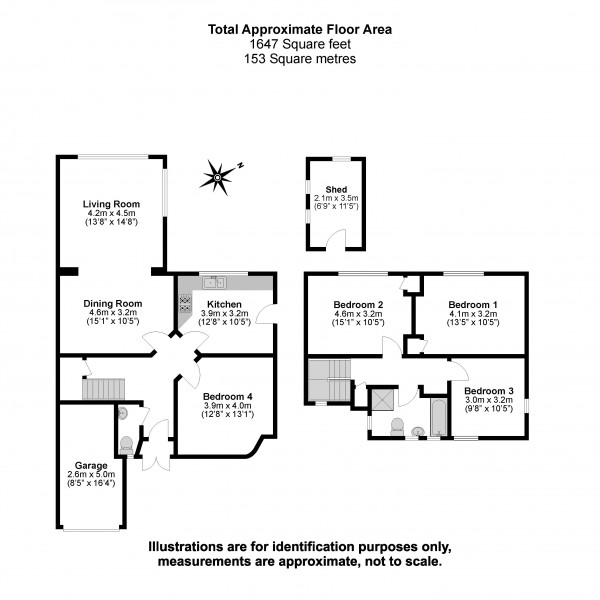 Floorplans For Ditton Park Road, Langley
